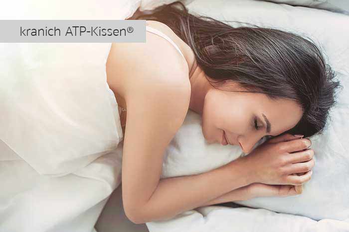 Allergikerfreundliche, ergononisch stützende Kissen: kranich-ATP-Kissen®