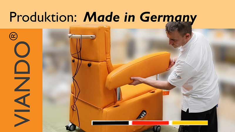 Video: Erfahren Sie mehr über die Produktion der Pflegesessel Made in Germany